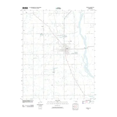 2010 Map of Haskell, 2010 Print