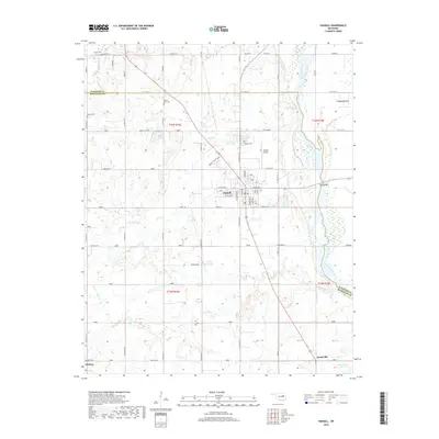 2018 Map of Haskell, 2018 Print