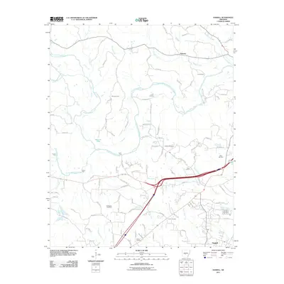 2011 Map of Haskell, 2011 Print