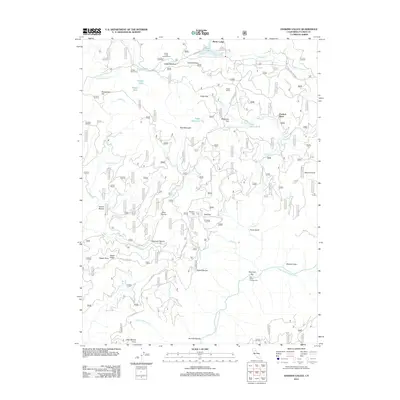 2012 Map of Haskins Valley, 2012 Print