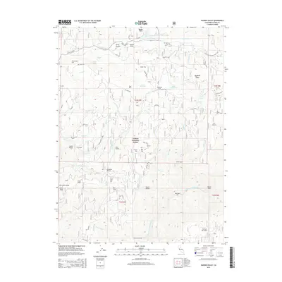 2015 Map of Haskins Valley, 2015 Print