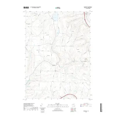 2019 Map of Haskinville, 2019 Print