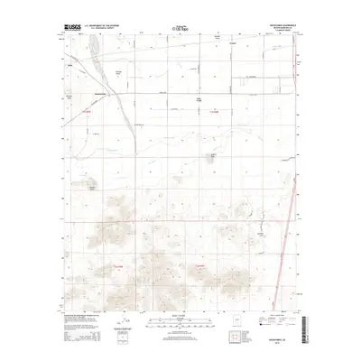 2014 Map of Hassayampa, 2014 Print