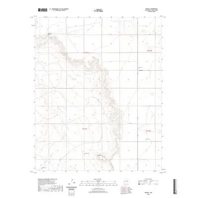 2020 Map of Hassell, 2020 Print