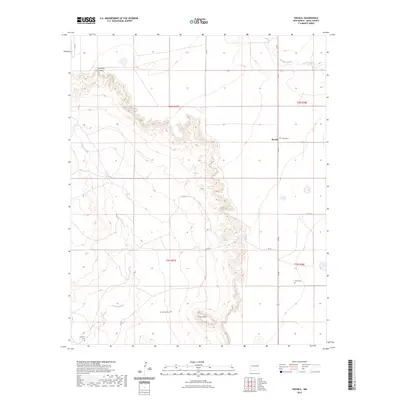 2023 Map of Hassell, 2023 Print