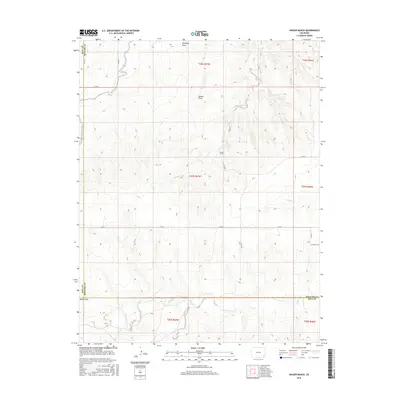 2016 Map of Hasser Ranch, 2016 Print