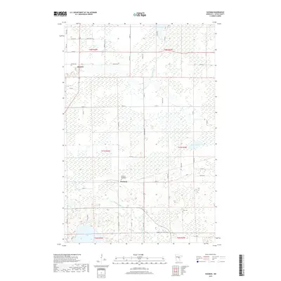 2019 Map of Hassman, 2019 Print
