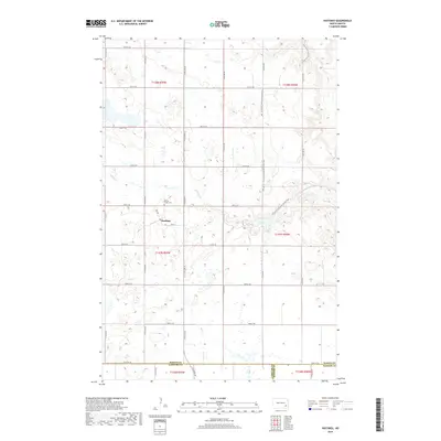 2018 Map of Hastings, 2018 Print