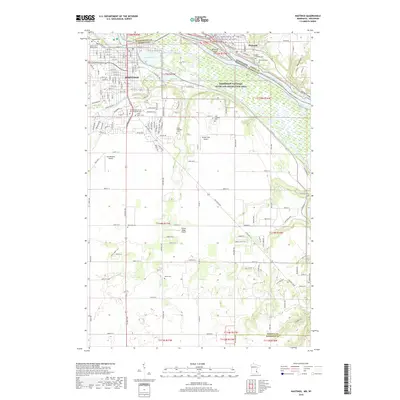 2019 Map of Hastings, 2019 Print