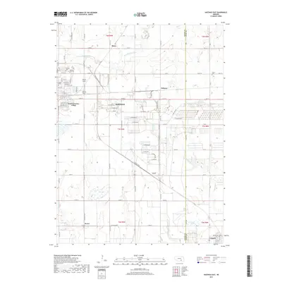 2017 Map of Hastings East, 2017 Print