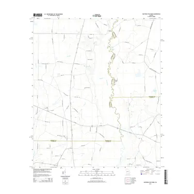 2014 Map of Hastings Fish Pond, 2014 Print
