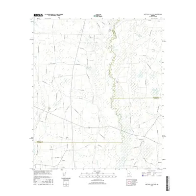 2017 Map of Hastings Fish Pond, 2017 Print