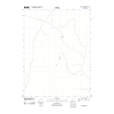 2011 Map of Hastings Pass, 2011 Print