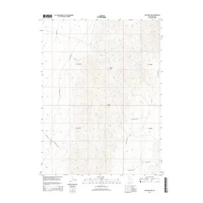 2014 Map of Hastings Pass, 2014 Print