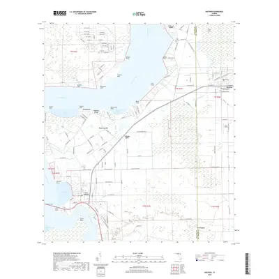 2018 Map of Hastings, 2018 Print