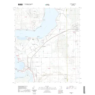 2021 Map of Hastings, 2021 Print