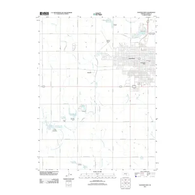 2011 Map of Hastings West, 2011 Print