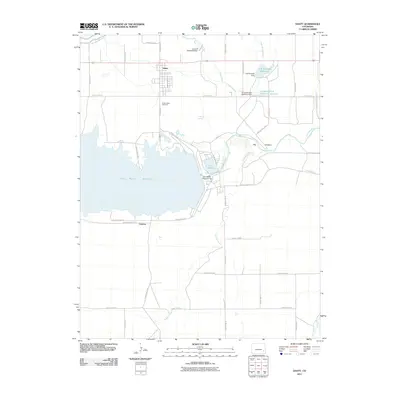2011 Map of Hasty, 2011 Print