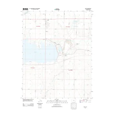 2013 Map of Hasty, 2013 Print