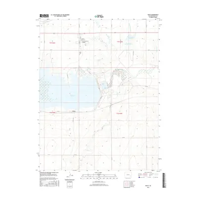 2016 Map of Hasty, 2016 Print