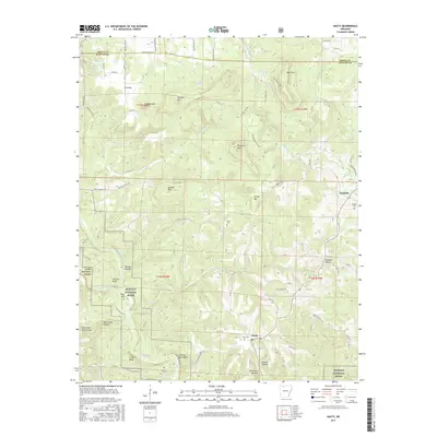 2017 Map of Hasty, 2017 Print