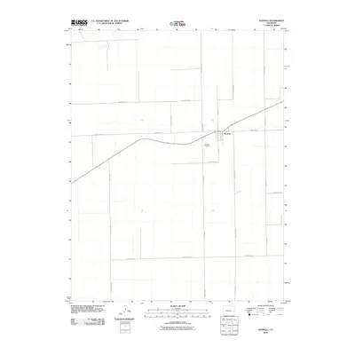 2010 Map of Haswell, 2010 Print