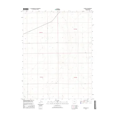 2016 Map of Haswell NE, 2016 Print