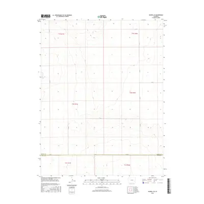 2016 Map of Haswell SE, 2016 Print
