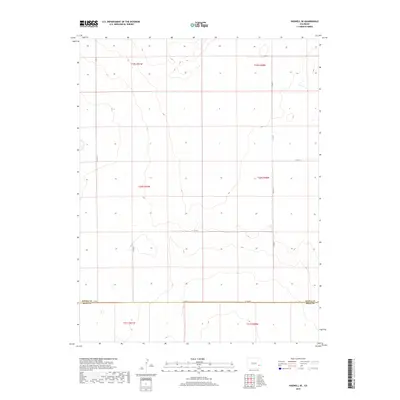 2019 Map of Haswell SE, 2019 Print