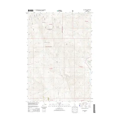 2013 Map of Hat Creek, 2013 Print