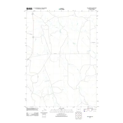 2012 Map of Hat Creek, 2012 Print