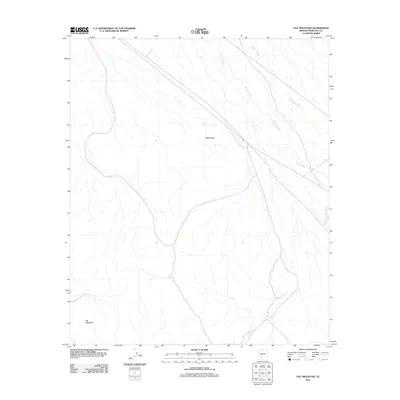 2011 Map of Hat Mountain, 2011 Print