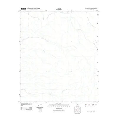 2011 Map of Hat Mountain SW, 2011 Print