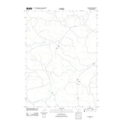 2012 Map of Hat Rock, 2012 Print