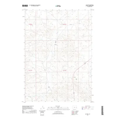 2017 Map of Hat Rock, 2017 Print