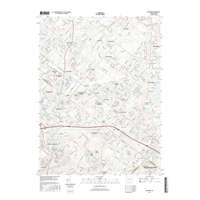 2016 Map of Hatboro, 2016 Print