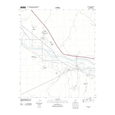 2010 Map of Hatch, 2010 Print