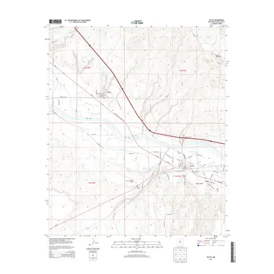 2013 Map of Hatch, 2013 Print