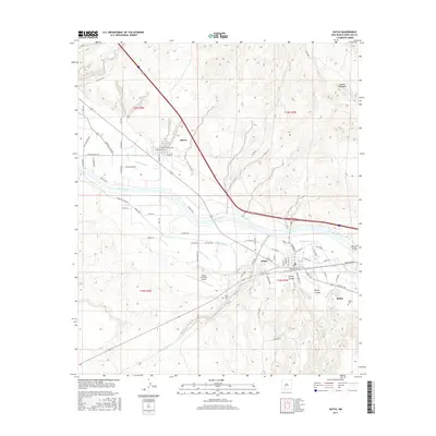 2017 Map of Hatch, 2017 Print
