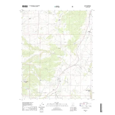 2020 Map of Hatch, 2020 Print