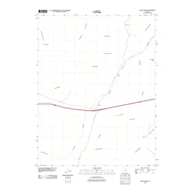 2010 Map of Hatch Mesa, 2010 Print