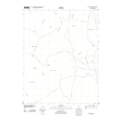 2011 Map of Hatch Rock, 2011 Print