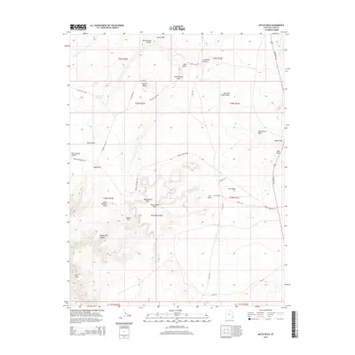 2014 Map of Hatch Rock, 2014 Print