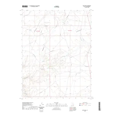 2023 Map of Hatch Rock, 2023 Print