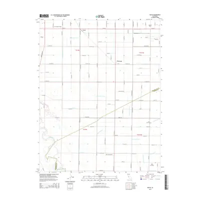 2015 Map of Hatch, 2015 Print
