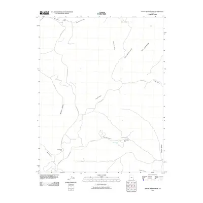 2010 Map of Hatch Trading Post, 2010 Print