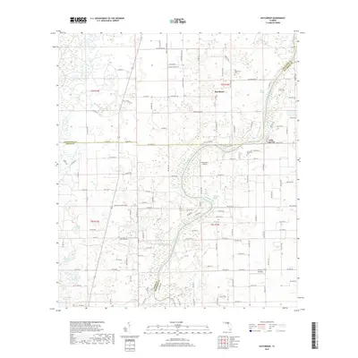 2018 Map of Hatchbend, 2018 Print