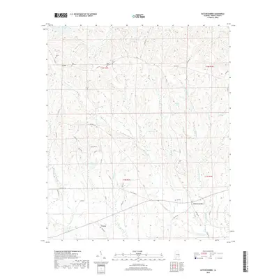 2018 Map of Hatchechubbee, 2018 Print