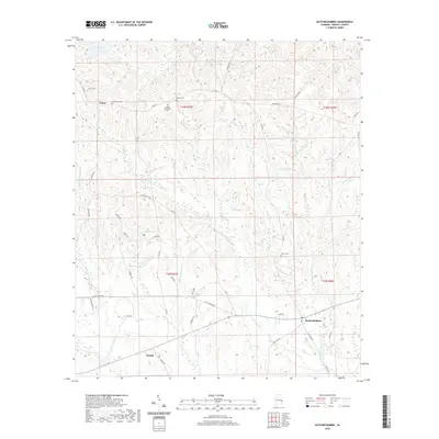 2020 Map of Hatchechubbee, 2020 Print