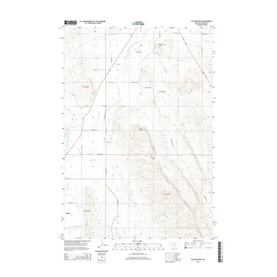 2014 Map of Hatcher Pass, 2014 Print